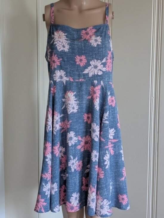 GAP Dresses & Skirts - GAP. SUNDRESS. SQUARE NECK. SWING SKIRT. ADJUSTABLE STRAPS.